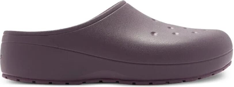 Crocs Classic Quiet Clog slippers met plateauzool en geperforeerde details Paars