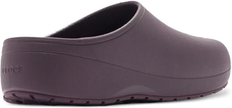 Crocs Classic Quiet Clog slippers met plateauzool en geperforeerde details Paars - Foto 4