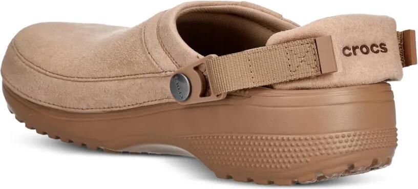 Crocs Classic slingback muiltjes met klittenband Beige - Foto 4