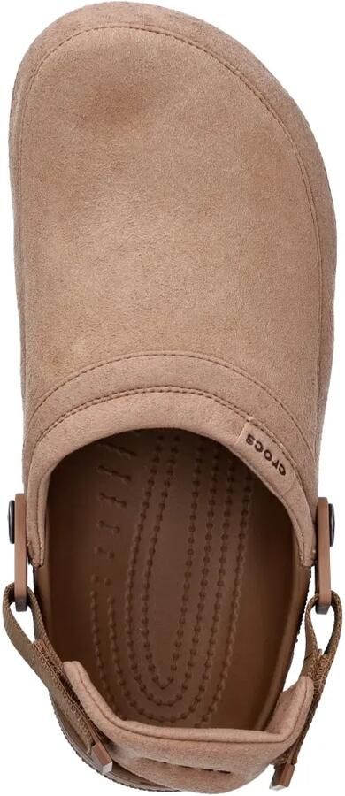 Crocs Classic slingback muiltjes met klittenband Beige - Foto 2