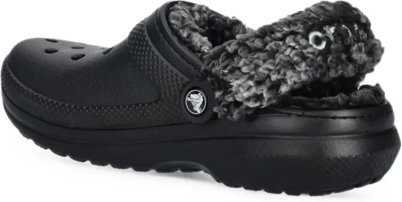 Crocs Classic slippers met fleece voering Zwart - Foto 4