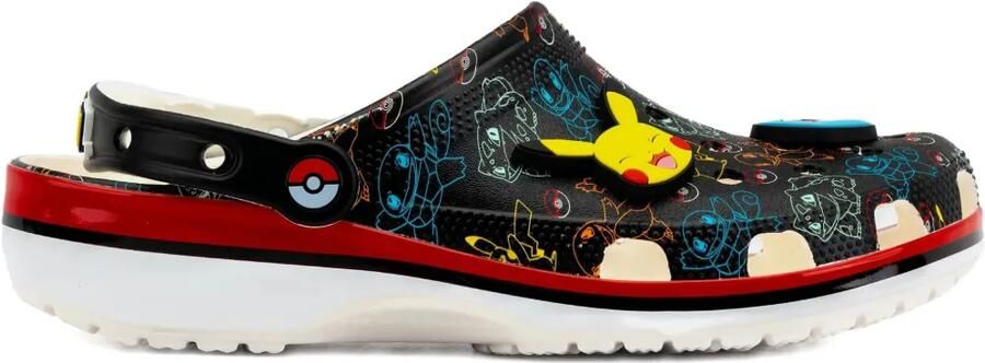 Crocs Clog "Pokémon Starter" sandalen Zwart