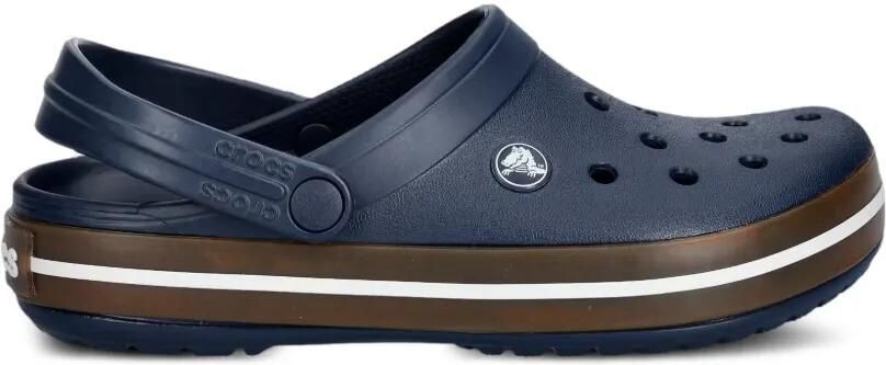 Crocs Crocband klompen met logopatch en geperforeerde details Blauw