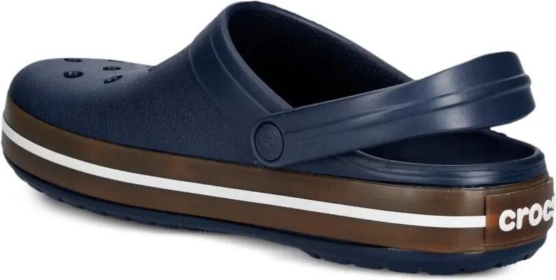 Crocs Crocband klompen met logopatch en geperforeerde details Blauw - Foto 3