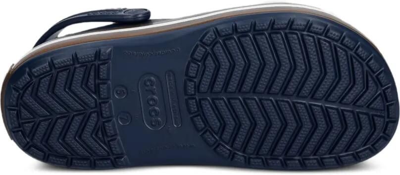 Crocs Crocband klompen met logopatch en geperforeerde details Blauw - Foto 5
