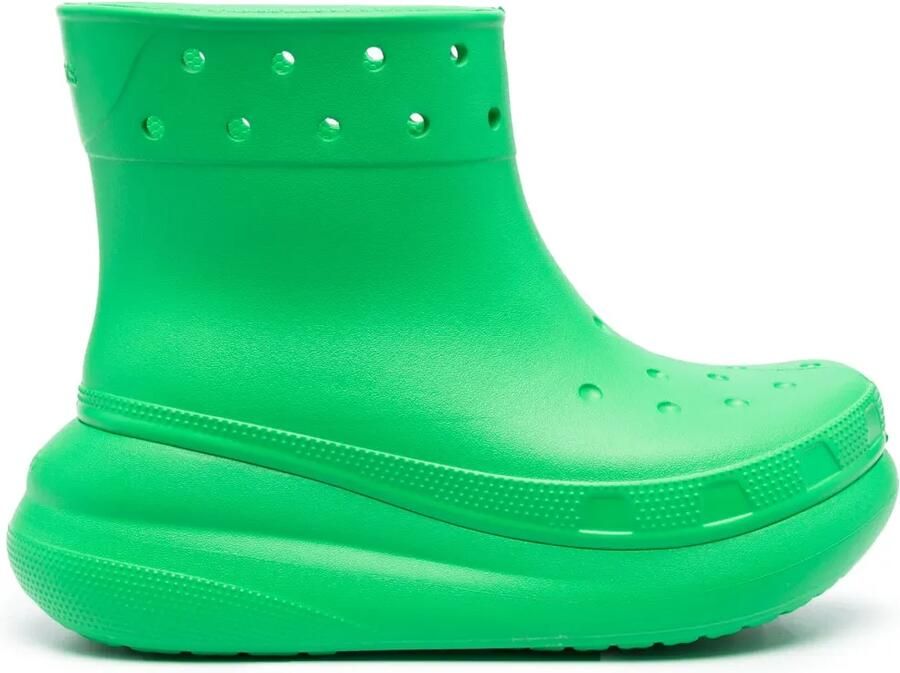 Crocs Crush laarzen met geperforeerd detail Groen