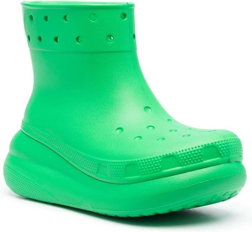 Crocs Crush laarzen met geperforeerd detail Groen - Foto 2