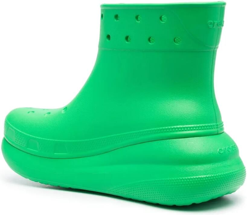 Crocs Crush laarzen met geperforeerd detail Groen - Foto 3