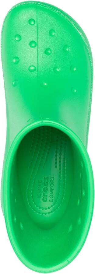 Crocs Crush laarzen met geperforeerd detail Groen - Foto 4
