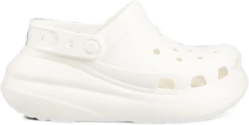 Crocs Crush perforated platform clogs Wit