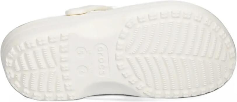 Crocs cut-out floral-detail clogs Beige - Foto 3