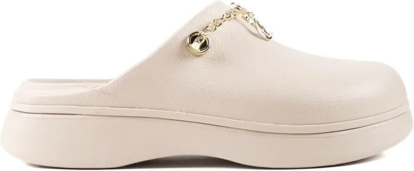 Crocs Dylan Boho gekerfde klompen Beige