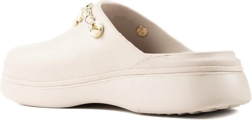 Crocs Dylan Boho gekerfde klompen Beige - Foto 4