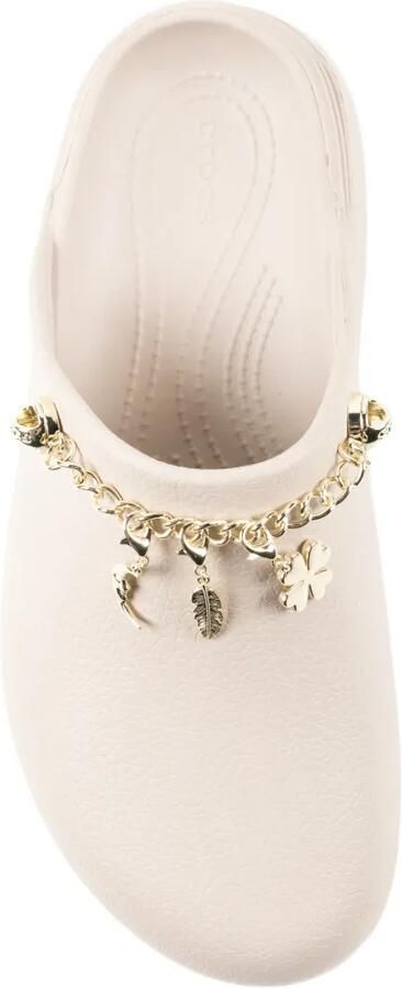 Crocs Dylan Boho gekerfde klompen Beige - Foto 2