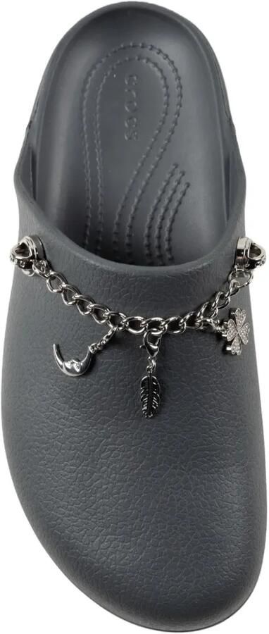 Crocs Dylan Boho gekerfde klompen Grijs - Foto 4