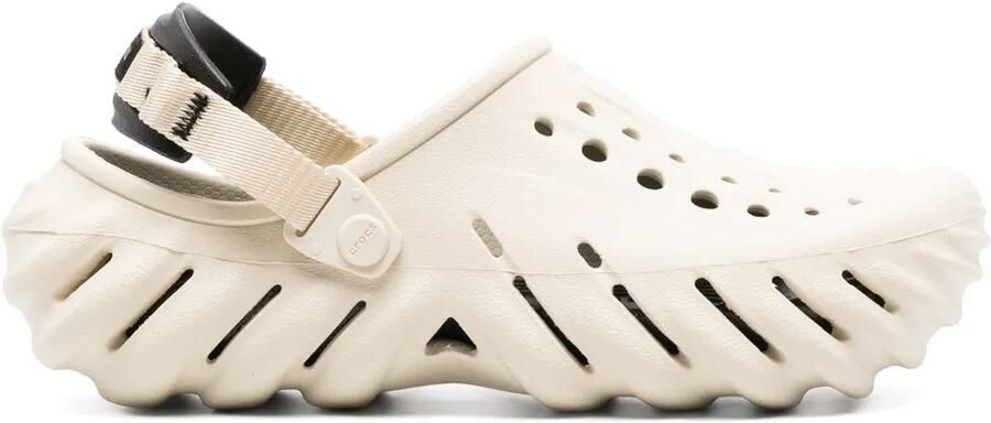 Crocs Echo chunky klompen Beige