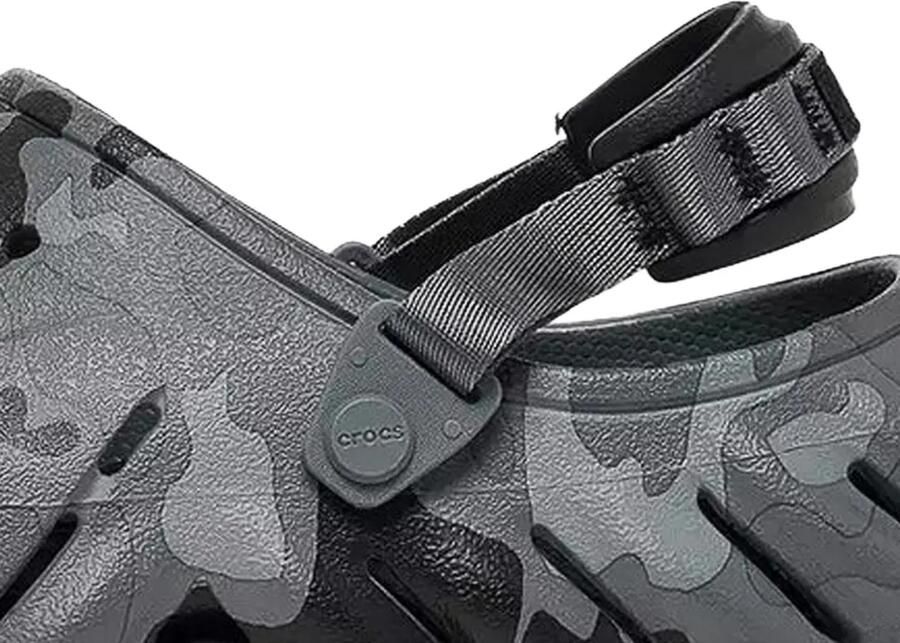 Crocs Echo klompen met camouflageprint Grijs - Foto 2