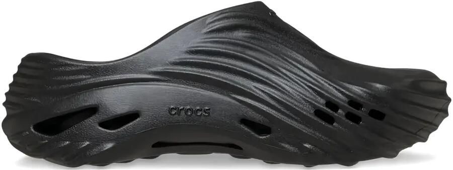 Crocs Echo Wave "Black" muiltjes Zwart