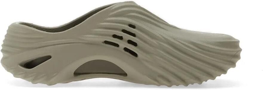 Crocs Echo Wave klompen met uitgesneden details Groen