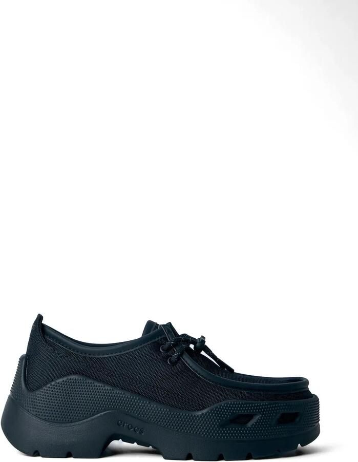 Crocs EXP Gallery sneakers met chunky zool Zwart