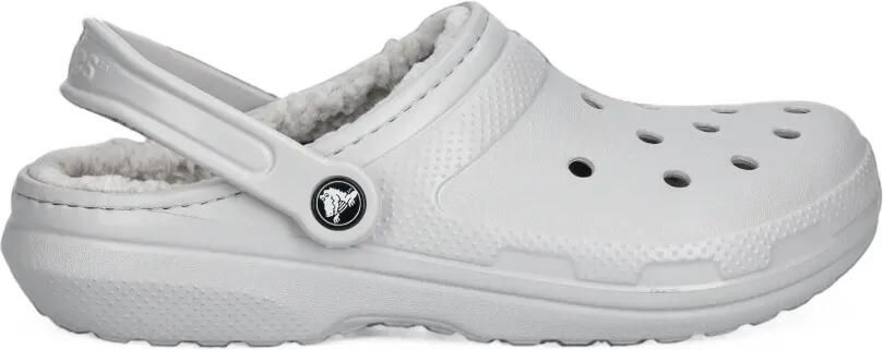 Crocs Gedempte klompen met geperforeerde gaten Grijs