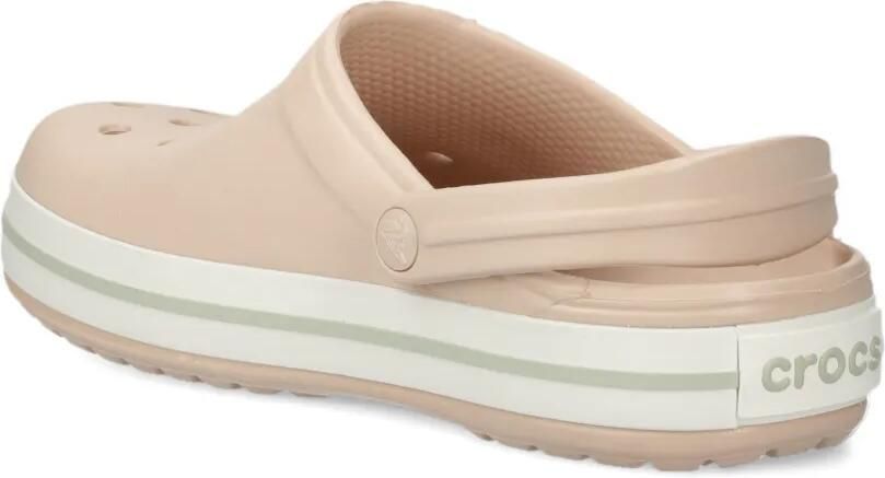 Crocs Geperforeerde gestreepte slippers Beige - Foto 2