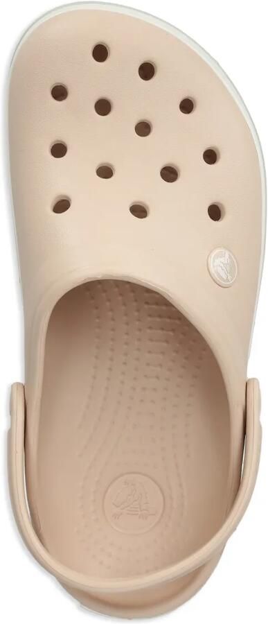 Crocs Geperforeerde gestreepte slippers Beige - Foto 3