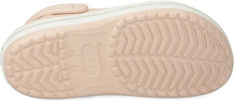Crocs Geperforeerde gestreepte slippers Beige - Foto 5