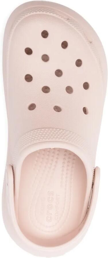 Crocs Geperforeerde klompen met plateauzool Roze - Foto 4