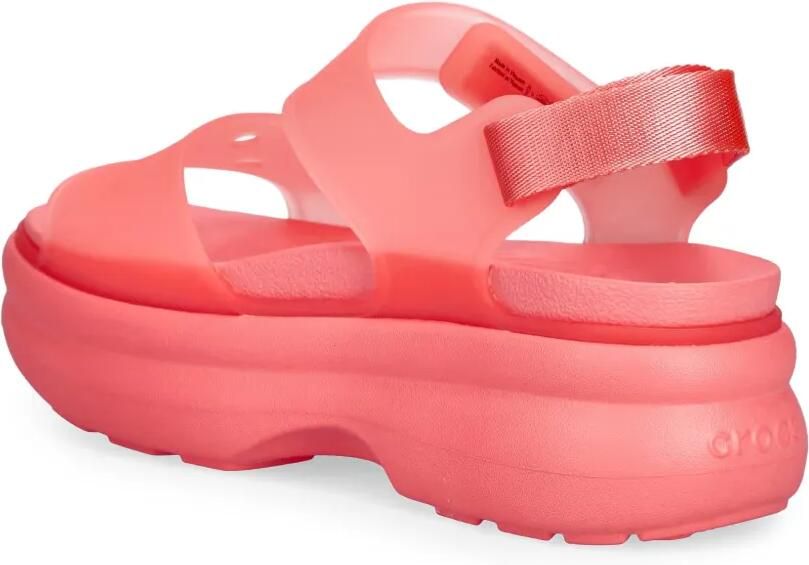 Crocs Geperforeerde sandalen met plateauzool Roze - Foto 2