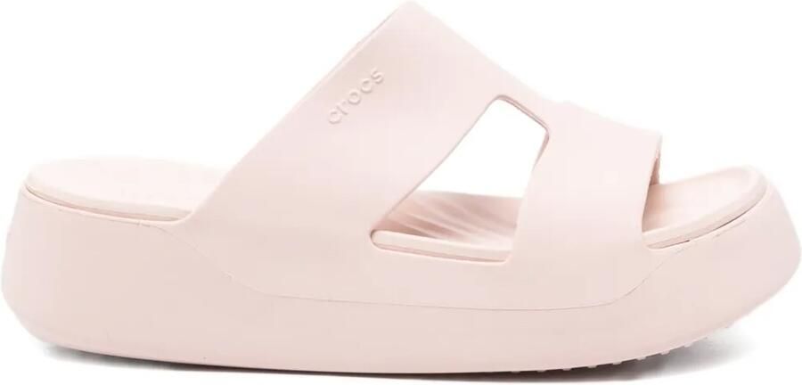 Crocs Getaway sandalen met dubbele bandjes en plateauzool Roze