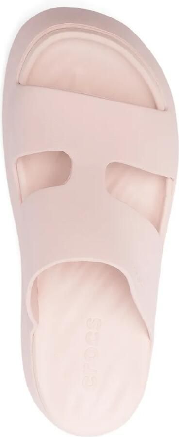 Crocs Getaway sandalen met dubbele bandjes en plateauzool Roze - Foto 4
