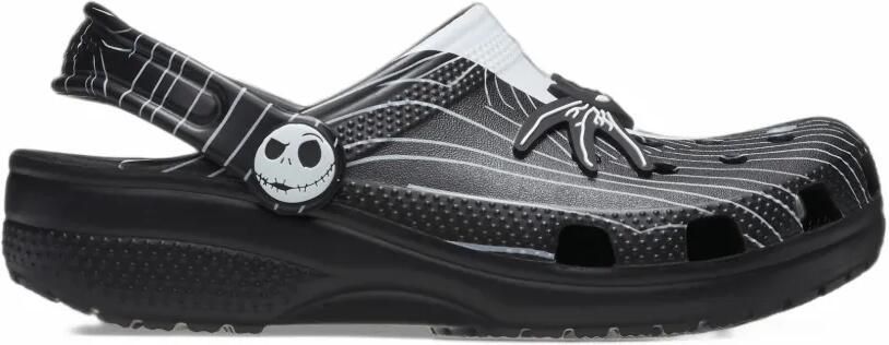 Crocs Jack Skellington Classic Clog sandals Zwart