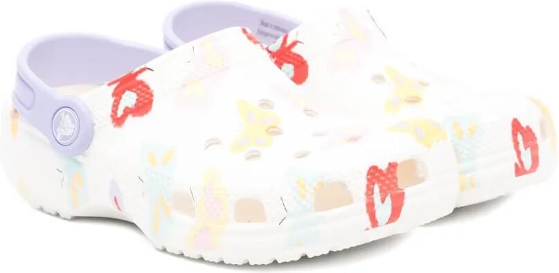 Crocs Kids Classic Butterfly sandalen Wit