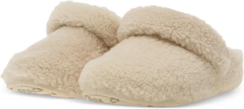 Crocs Kids Classic Cozzy slippers Beige