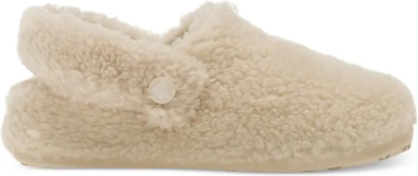 Crocs Kids Classic Cozzy slippers Beige - Foto 5
