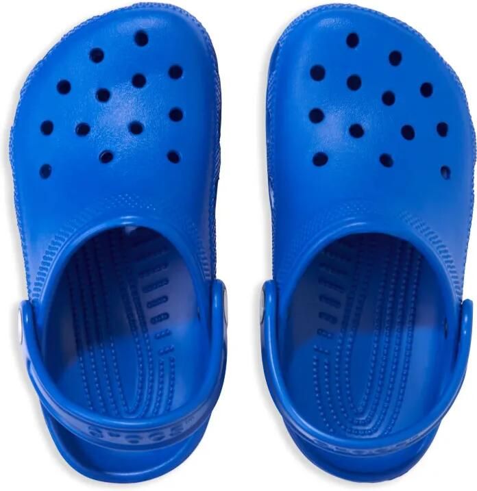 Crocs Kids Classic geperforeerde sandalen Blauw - Foto 3