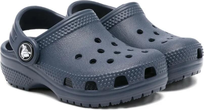 Crocs Kids Classic geperforeerde sandalen Blauw