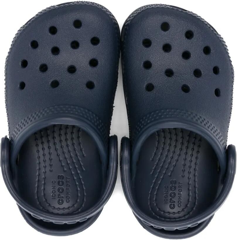 Crocs Kids Classic geperforeerde sandalen Blauw - Foto 2