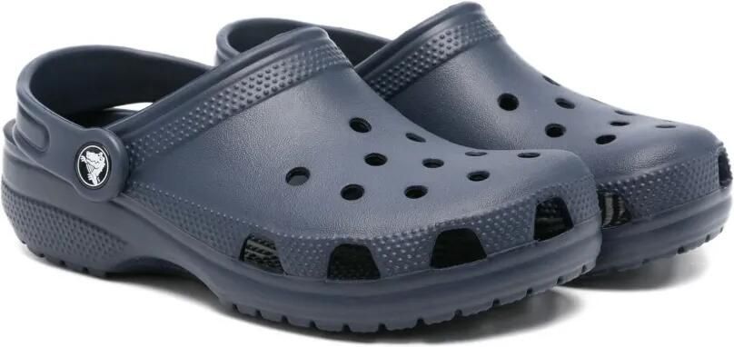 Crocs Kids Classic geperforeerde sandalen Blauw