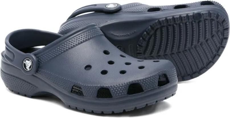 Crocs Kids Classic geperforeerde sandalen Blauw - Foto 3