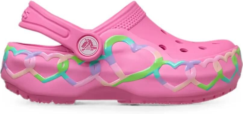 Crocs Kids Classic Heart Lights klompen Roze - Foto 2