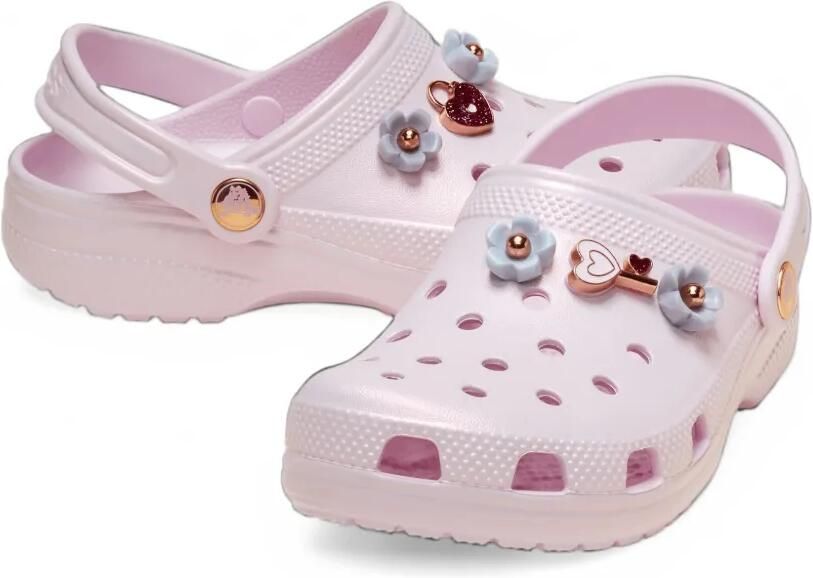Crocs Kids Classic Iridescent Charm GS closed-toe sandals Roze - Foto 2