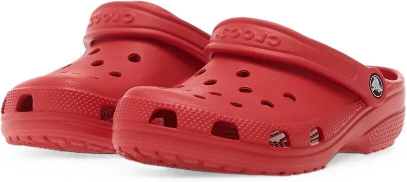 Crocs Kids Classic klompen verfraaid met logo Rood