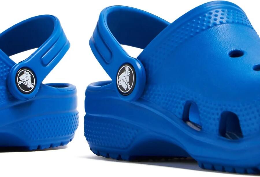Crocs Kids Classic klompen met logo-reliëf Blauw - Foto 2