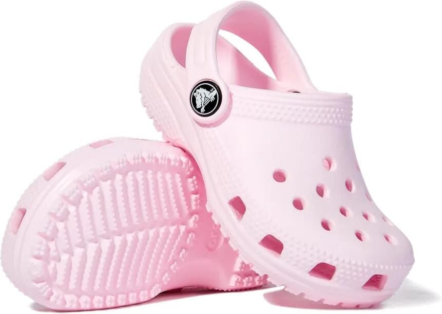 Crocs Kids Classic T klompen met geperforeerd bandje Roze