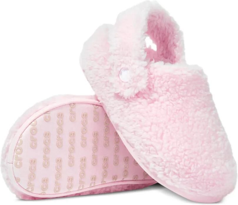 Crocs Kids Cozzzy slippers met imitatiebont Roze - Foto 4