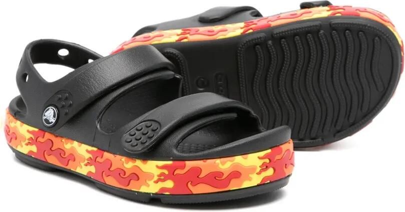 Crocs Kids Crocband Cruiser Flames sandalen Zwart - Foto 3
