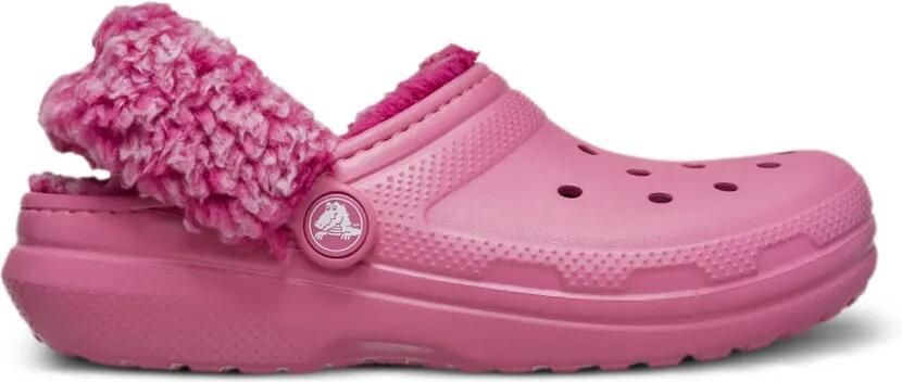 Crocs Kids fleece-lined clogs Roze