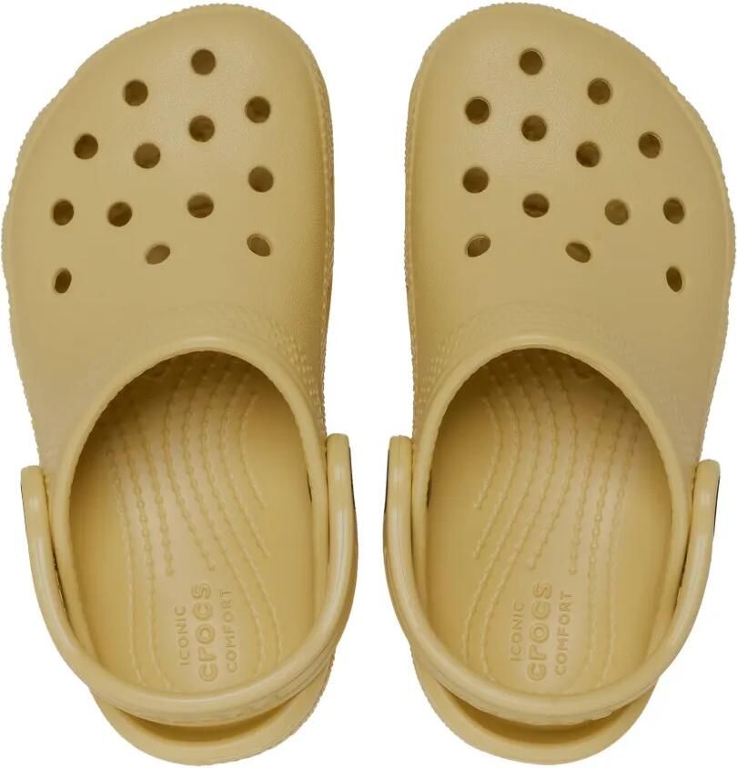 Crocs Kids Geperforeerde klompen Beige